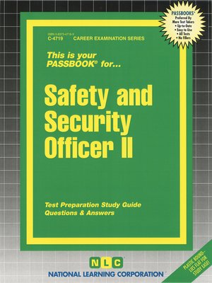 cover image of Safety and Security Officer II